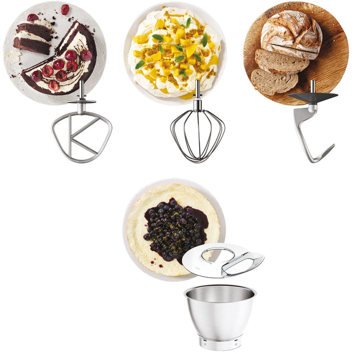 Köksmaskin Titanium KVC65.001WH Chef Baker Kenwood