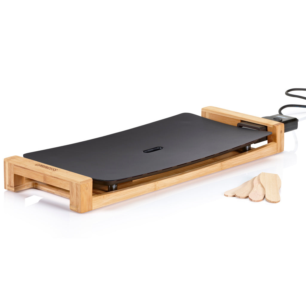 Bordsgrill Table Chef Pure Black Bamboo 50X25 Princess