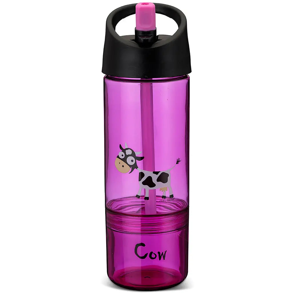 Barnflaska 2 i 1 0,3 + 0,15L Cerise Carl Oscar
