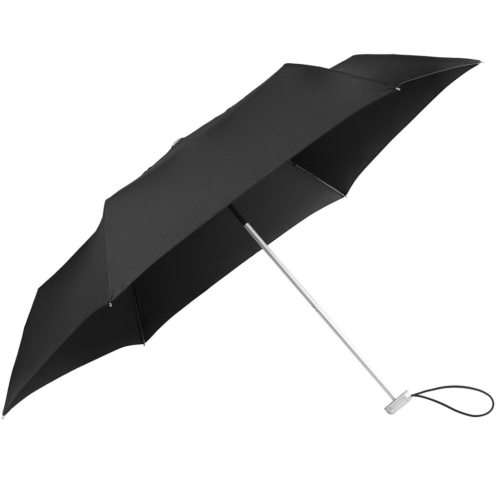 Alu Drop S Paraply Manuell Svart Samsonite
