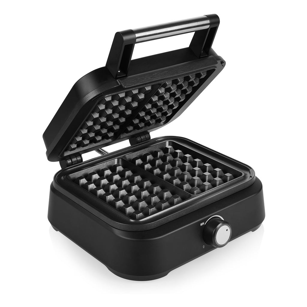 Belgiskt Våffeljärn DeLuxe Piano Black Princess