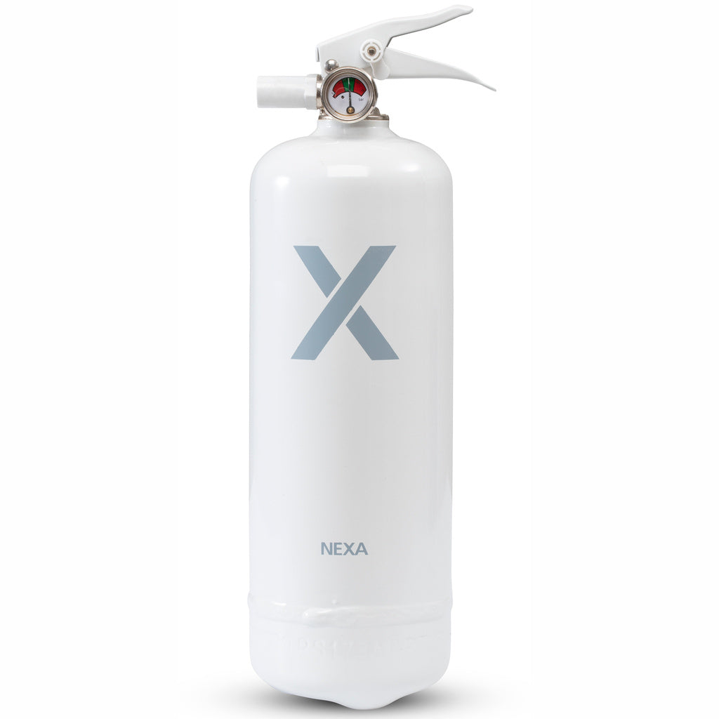 Brandsläckare Vit 1kg 8A Nexa