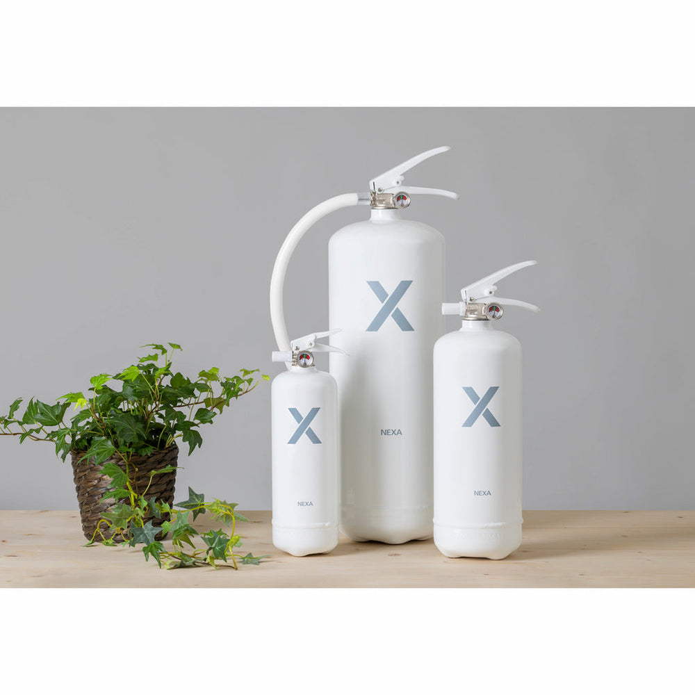 Brandsläckare Vit 1kg 8A Nexa