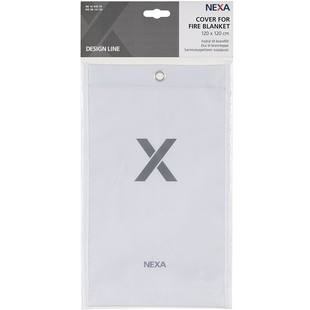 BAG-120 VMD Fodral till brandfilt 120x120 Vit Nexa