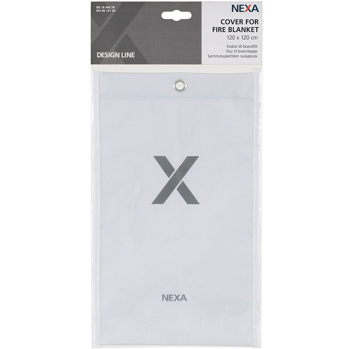 BAG-120 VMD Fodral till brandfilt 120x120 Vit Nexa