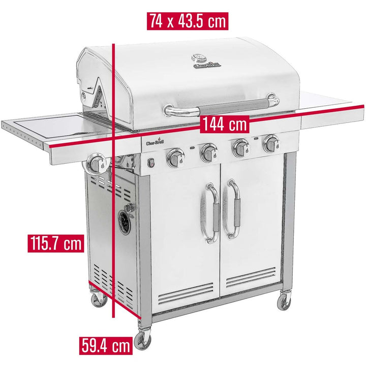 Gasolgrill Advantage 445 S 4+1 Brännare Char-Broil