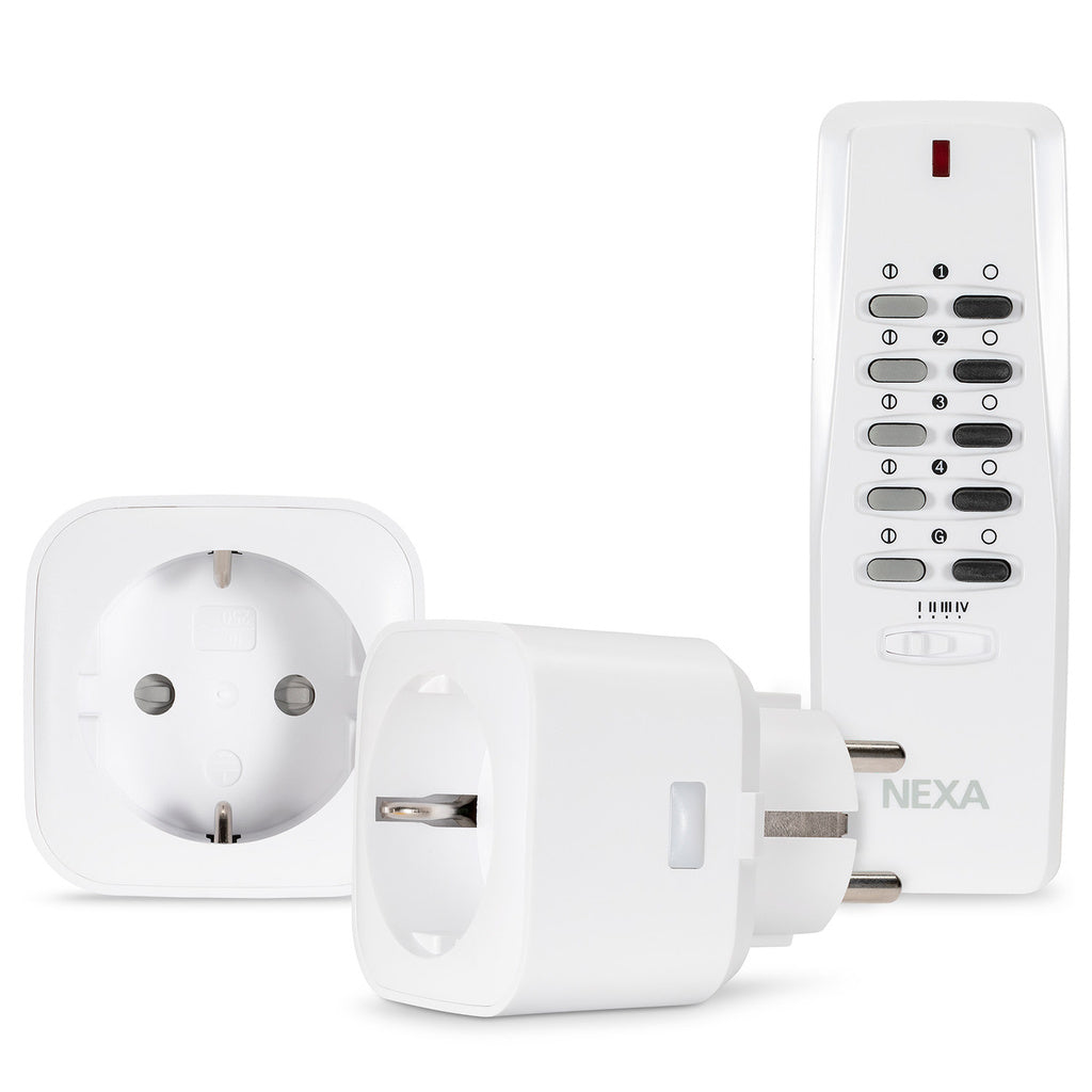 MYCR-2 Plug-in set PÅ/AV x 2 Nexa