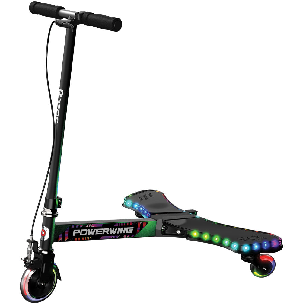 PowerWing Lightshow Caster Scooter Razor
