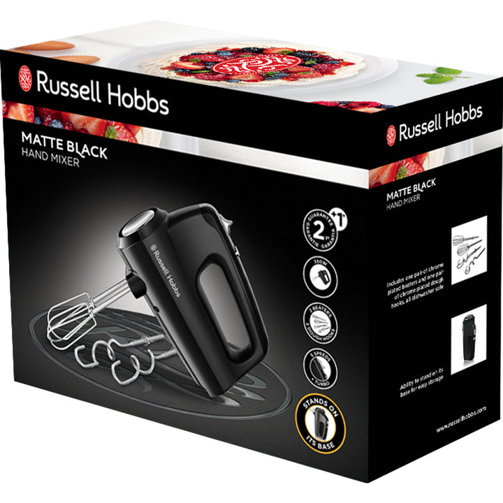 Elvisp 24672-56 Black Hand Mixer Russell Hobbs