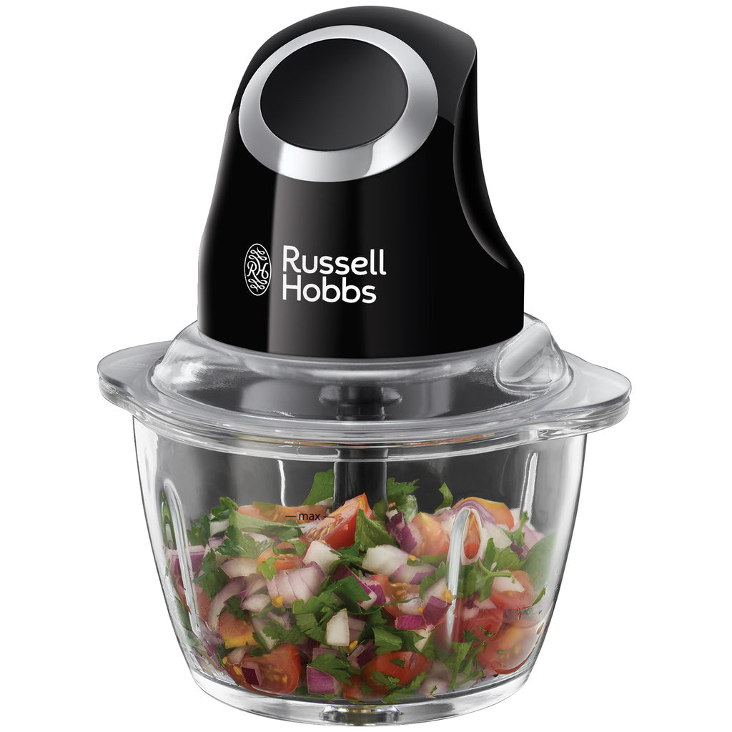 Mini Mixer 24662-56 Black Mini Chopper Russell Hobbs