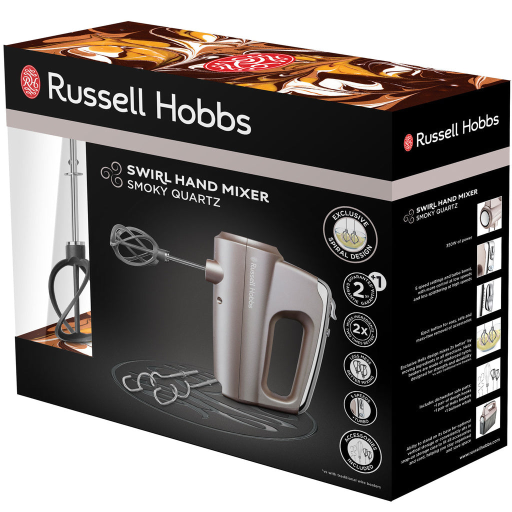Elvisp Swirl Smoky Quartz Russell Hobbs