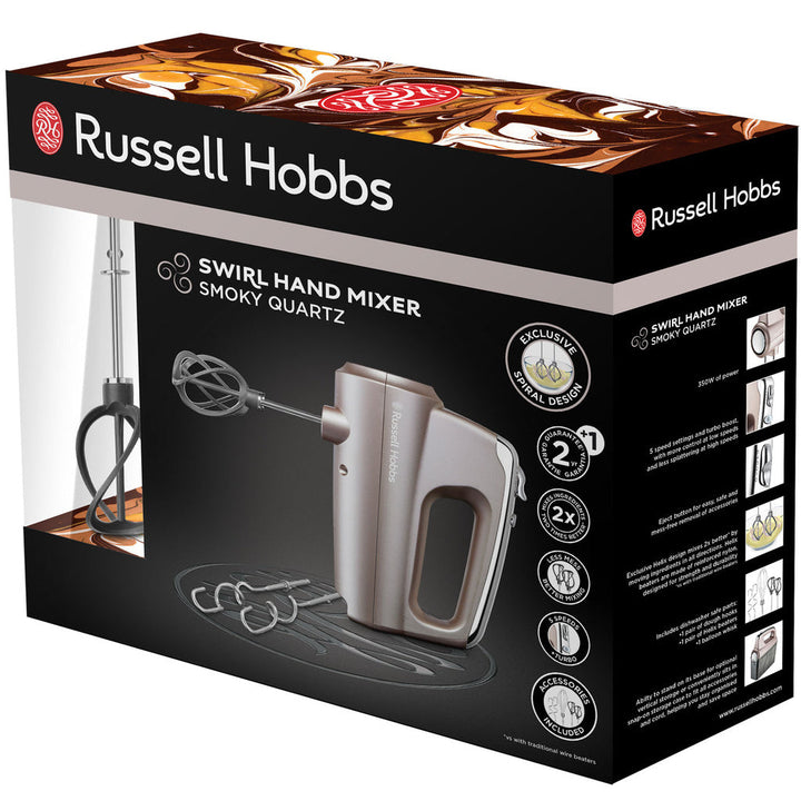 Elvisp Swirl Smoky Quartz Russell Hobbs