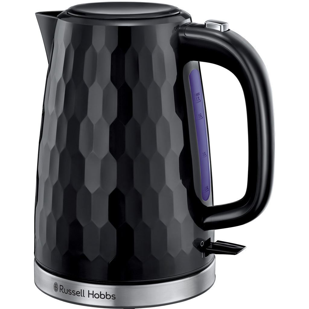 Vattenkokare 26051-70 Honeycomb Kettle Black Russell Hobbs