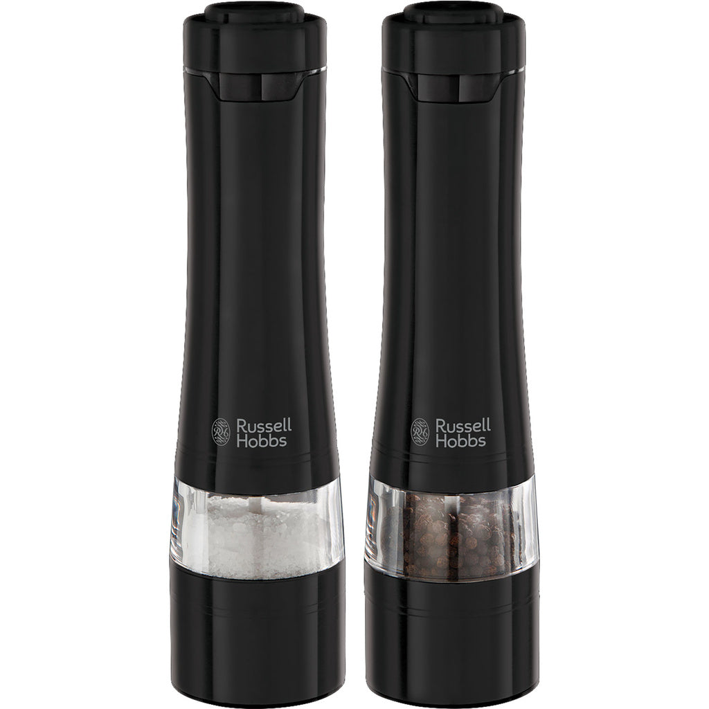 Salt&Pepparkvarn Keramisk Stålverk svart stål Russell Hobbs