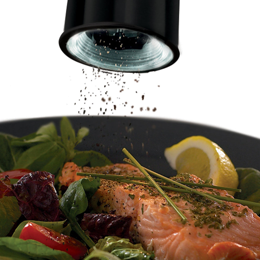 Salt&Pepparkvarn Keramisk Stålverk svart stål Russell Hobbs