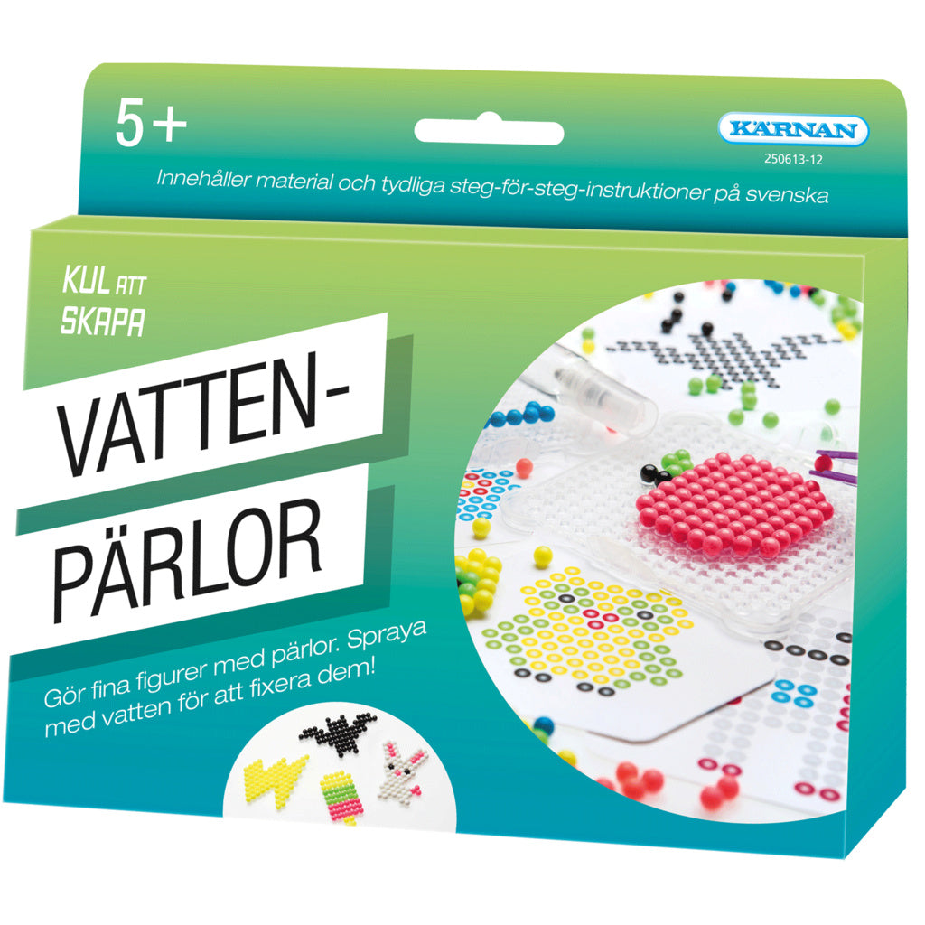 Kul att skapa vattenpärlor Kärnan