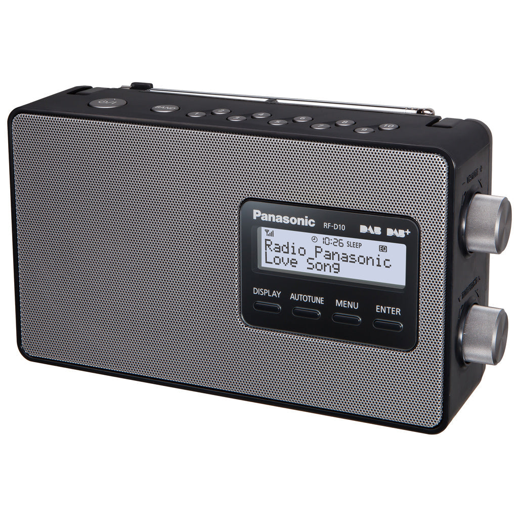 FM/DAB Radio snabbval AC/Batte Panasonic