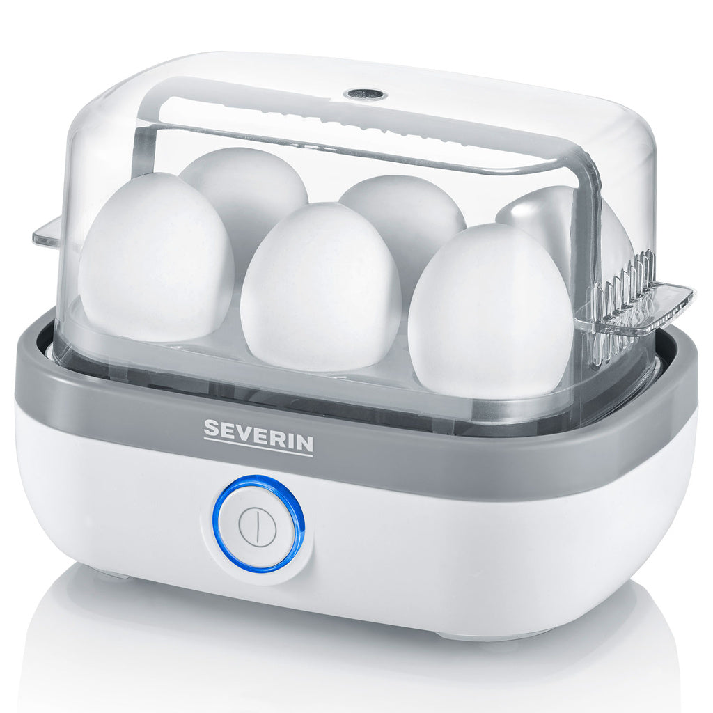Äggkokare 6 ägg vit LED & ljud vit EK3164 Severin