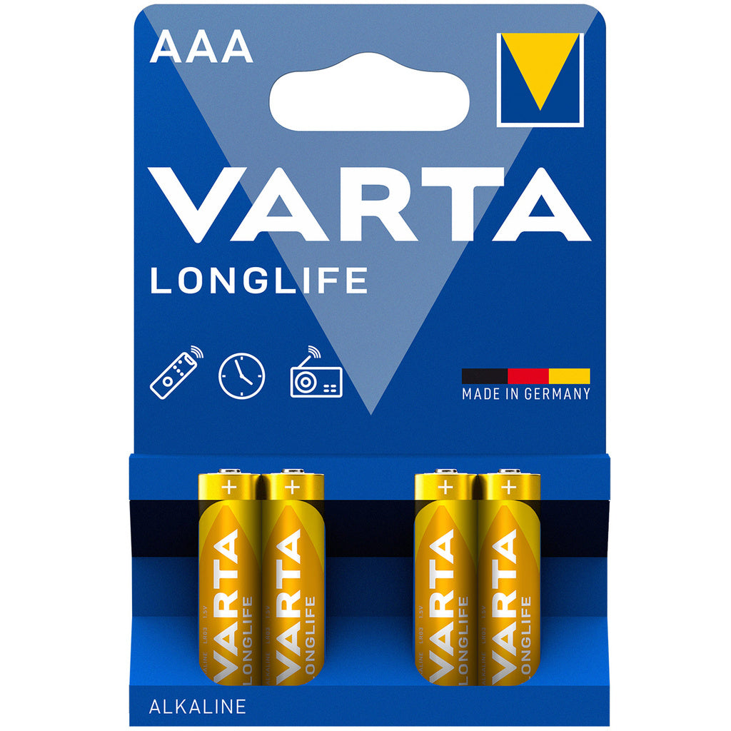 Longlife AAA / LR03 Batteri 4-pack Varta