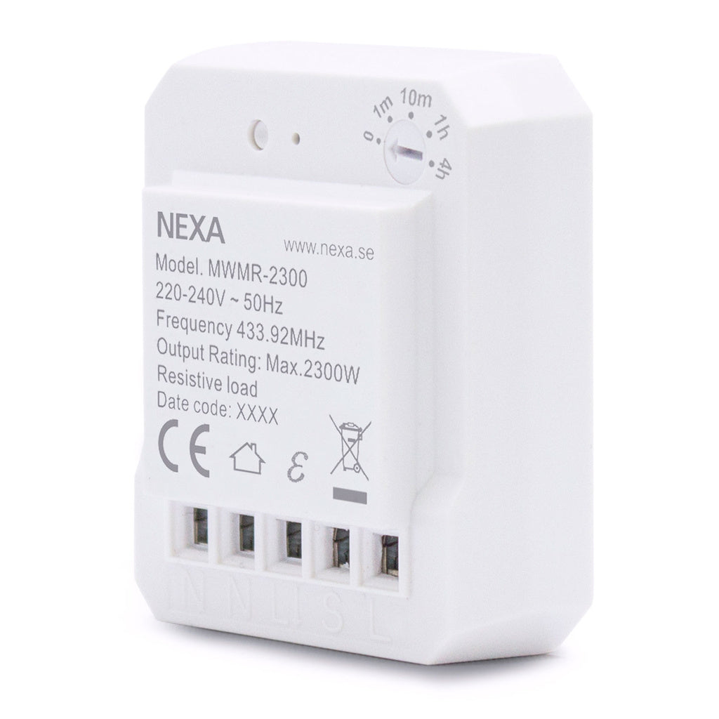 MWMR-2300 Dosrelä för strömbr. Nexa