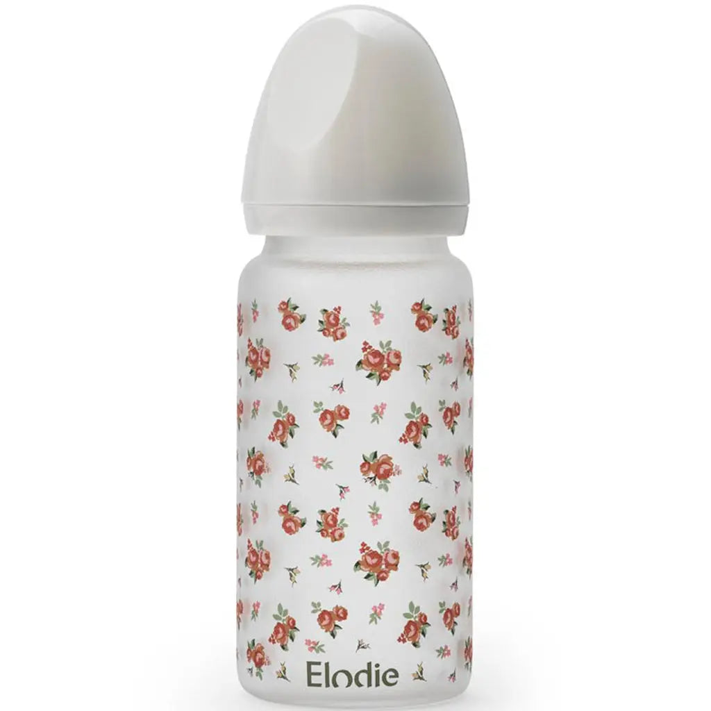 Glass Feeding Bottle, Autumn Rose Elodie Details