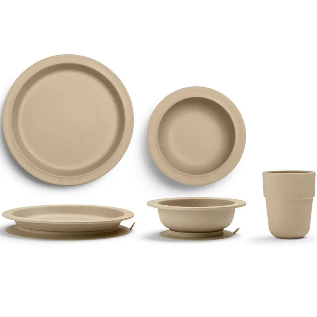 Children's Dinner Set, Pure Khaki Elodie Details