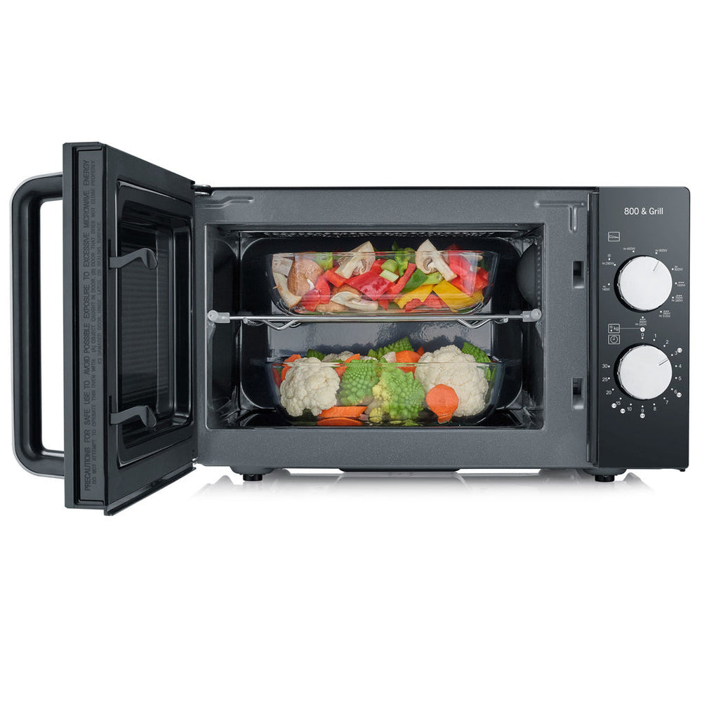 Mikrovågsugn 20L 800W med grill MW7762 Severin