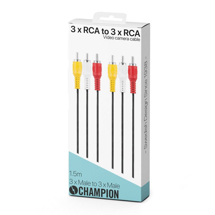 3 RCA - 3 RCA Hane-Hane 1.5m Champion