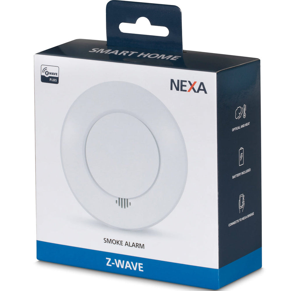 ZSD-109 Z-Wave Trådlös optisk brandvarnare Nexa