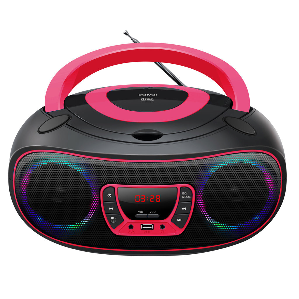 CD Boombox med FM/USB/BT Denver