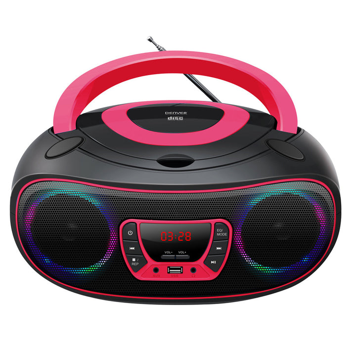 CD Boombox med FM/USB/BT Denver