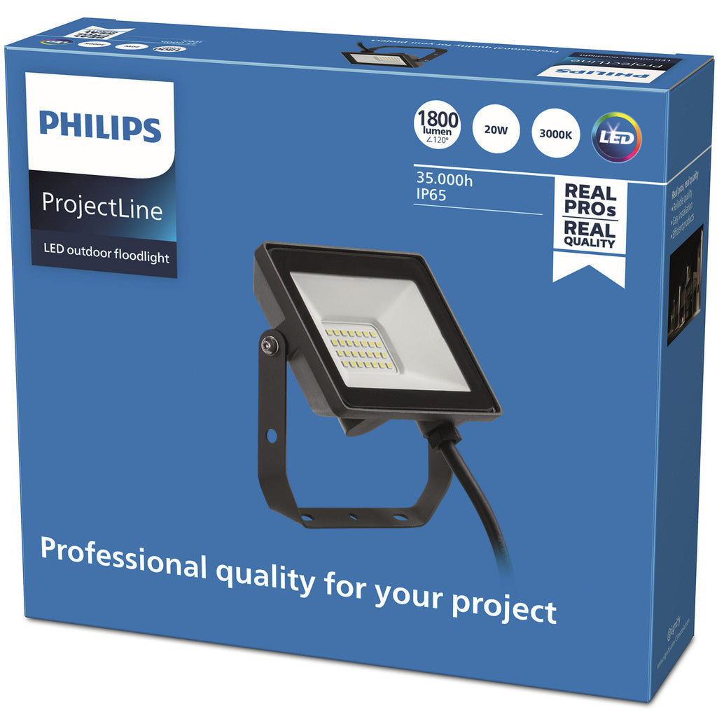 ProjectLine Strålkastare 20W 1800lm Philips