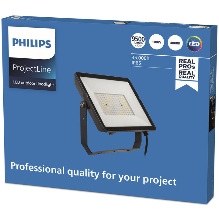 ProjectLine Strålkastare 100W 9500lm Philips
