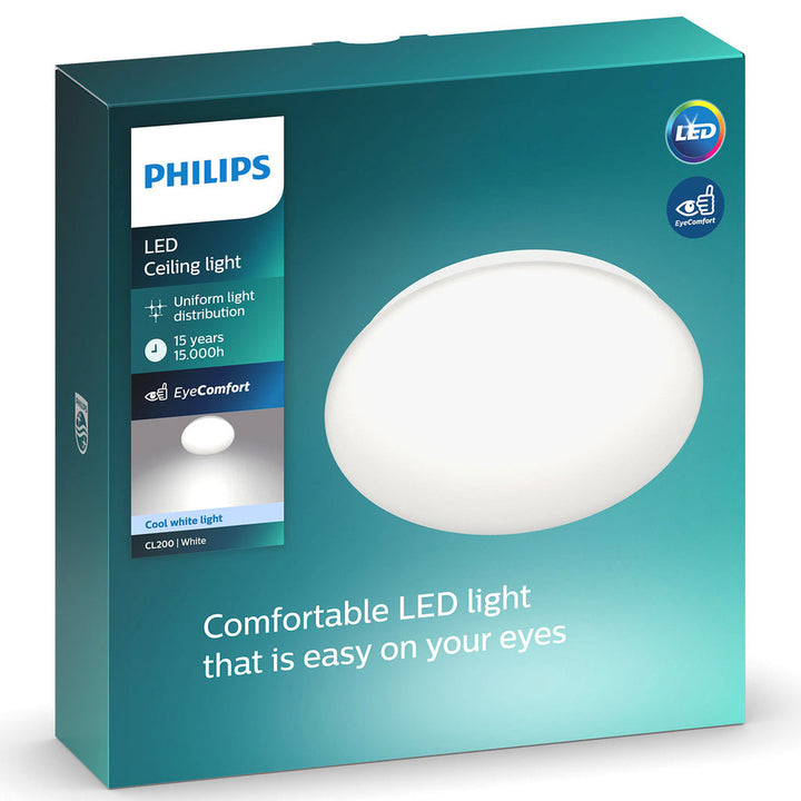 CL200 Plafond 250mm 10W 1100lm 4000K Kallvitt Philips