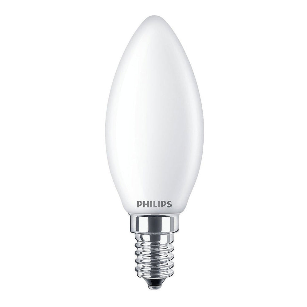 2-pack LED E14 Kron 40W Frost 470lm Philips