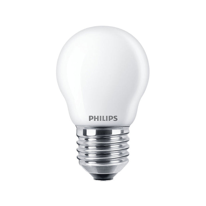 2-pack LED E27 P45 Klot 25W Frost 250lm Philips
