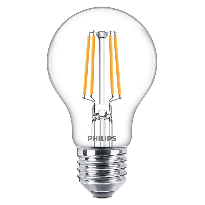 3-pack LED E27 Normal Klar 40W 470lm Philips