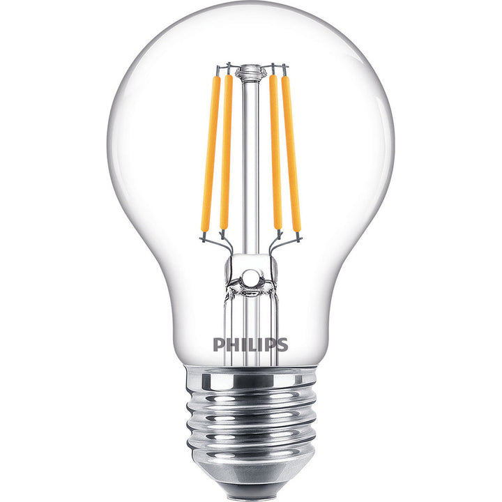 2-pack LED E27 Normal 4,3W (40W) Klar 470lm Philips