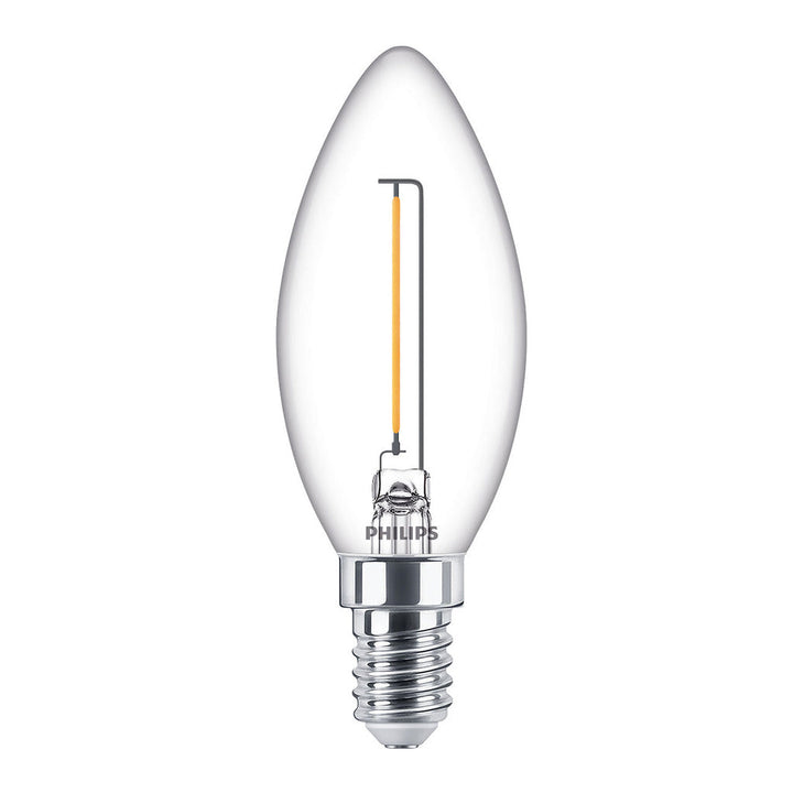 LED E14 Kron 15W Klar 136lm Philips