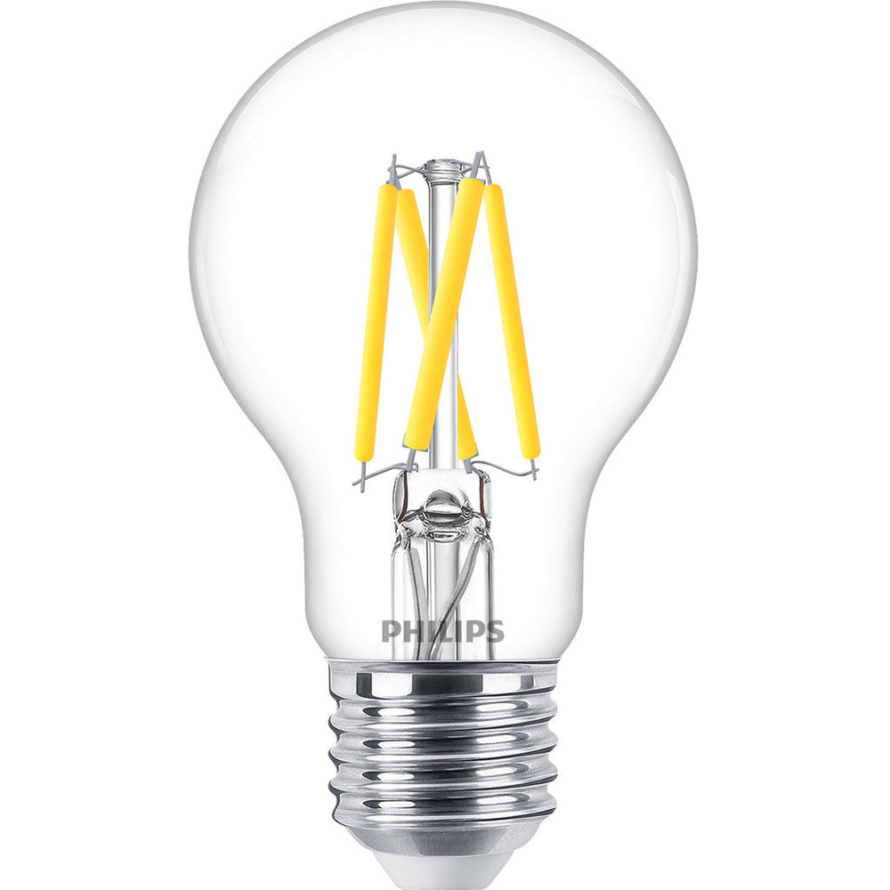 LED E27 Normal 3,4W (40W) Klar Dim WarmGl 470 Philips