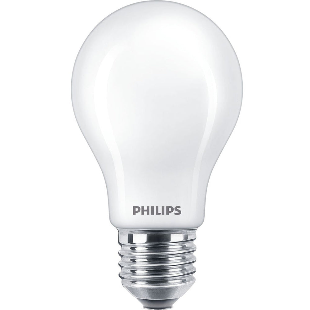 LED E27 Normal 60W Frost Dimbar WarmGl 806lm Philips