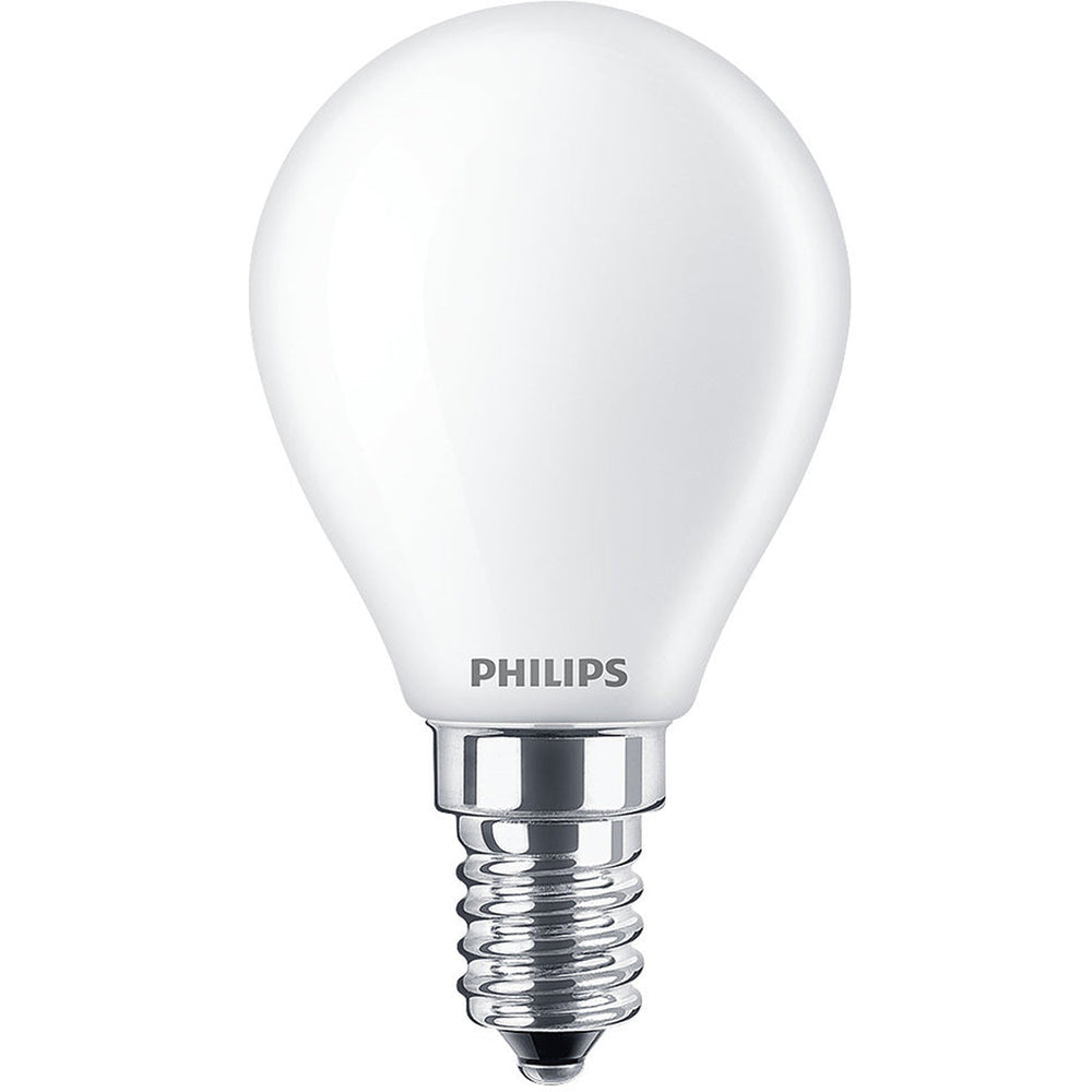 LED E14 Klot 3,4W (40W) Frost Dim WarmGl 470 Philips