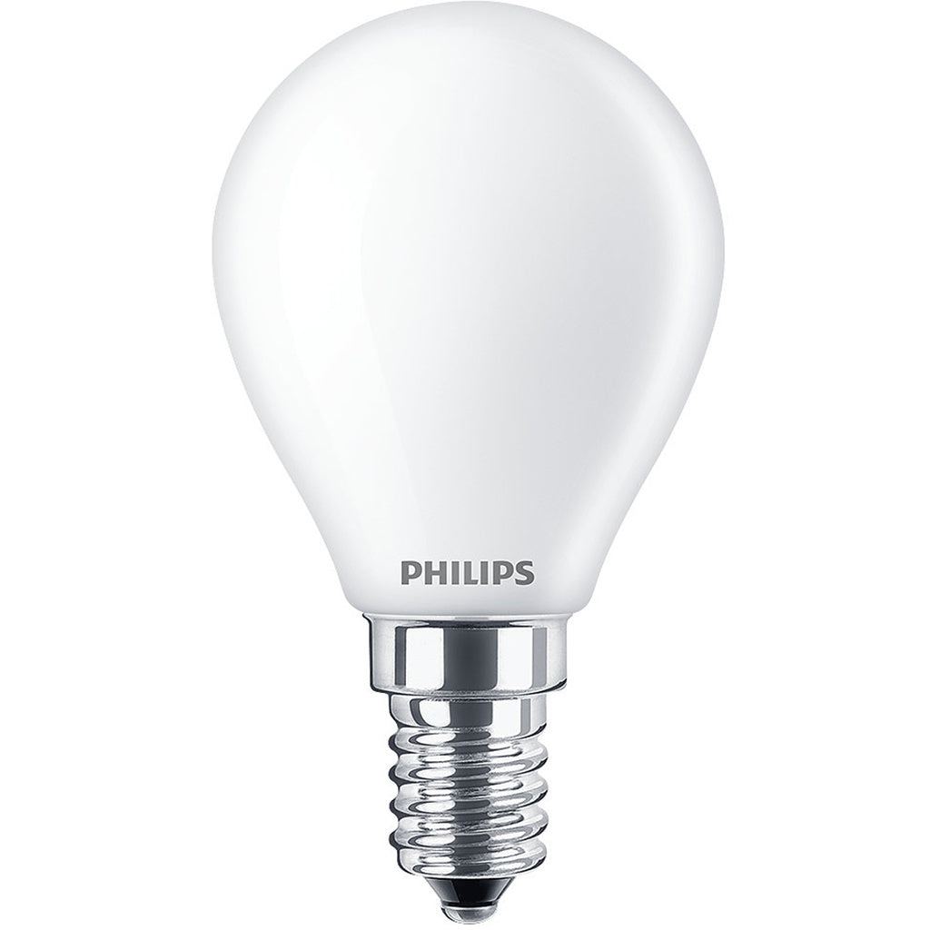 LED E14 Klot 3,4W (40W) Frost Dim WarmGl 470 Philips