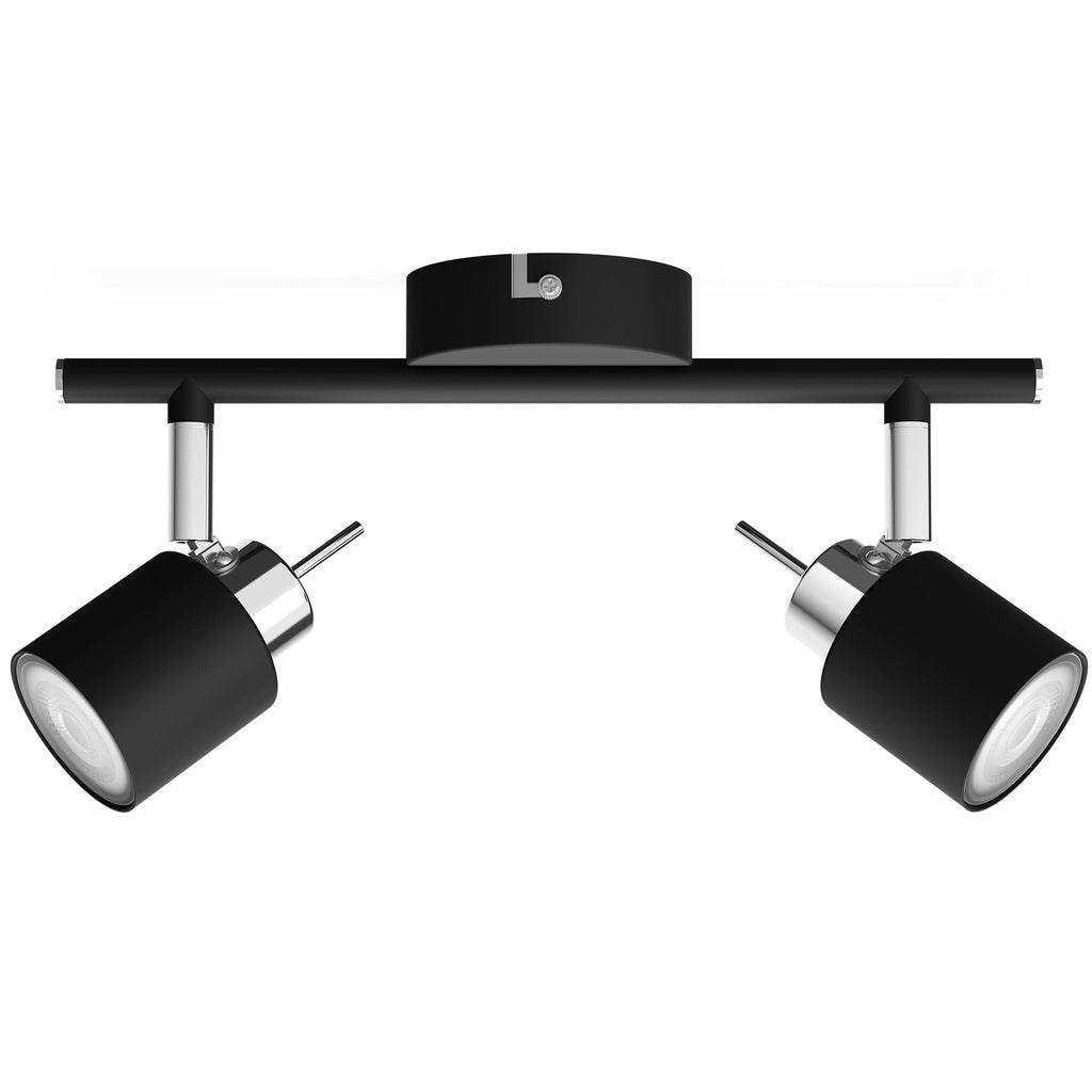 Meranti Spotlight 2 Spot Svart Philips