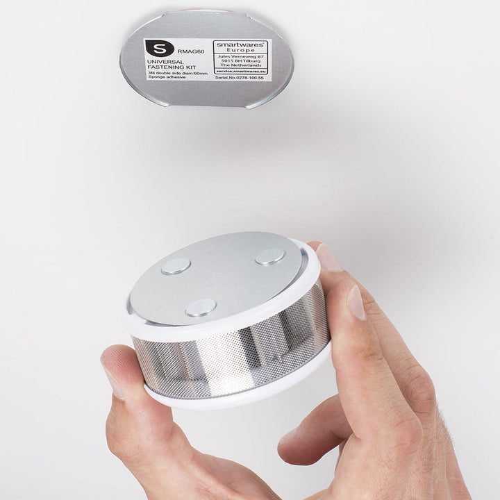 Magnetfäste Brandvarnare 7cm+ Smartwares