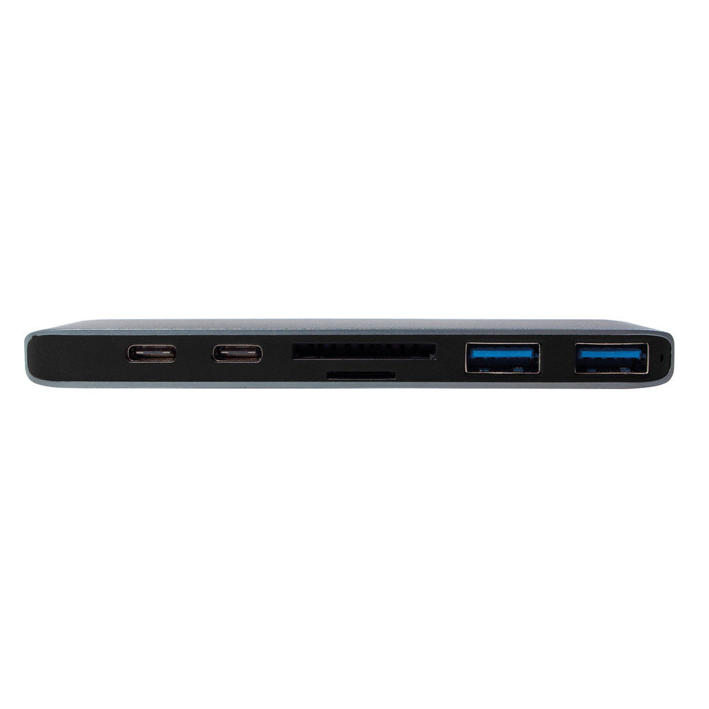 Dual USB-C 7-in1 Hub PD 100W LogiLink
