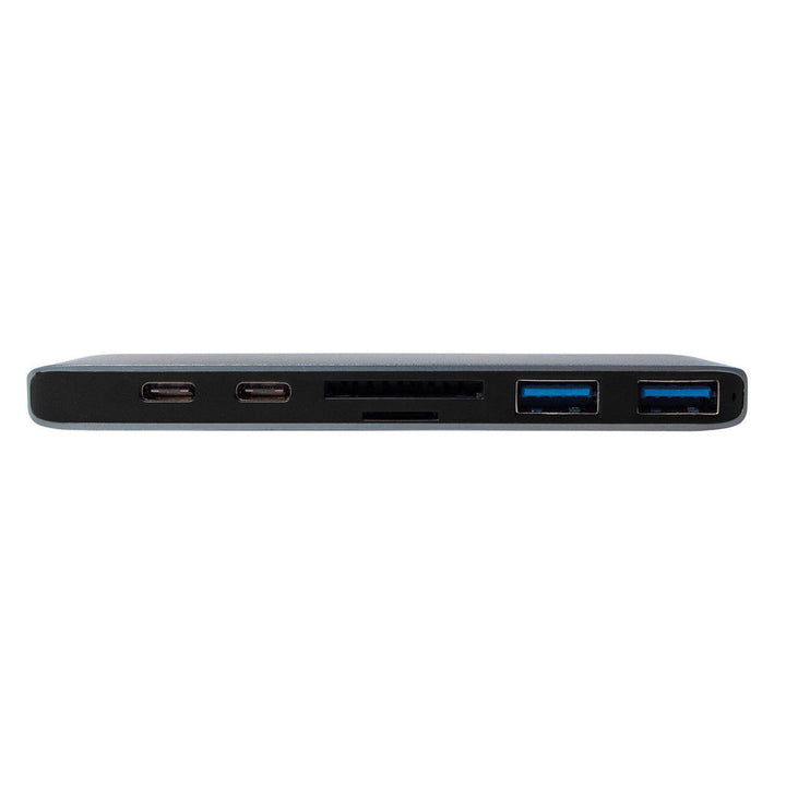 Dual USB-C 7-in1 Hub PD 100W LogiLink