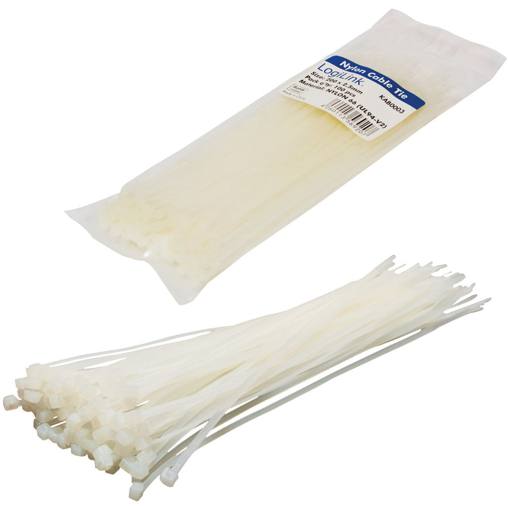 Buntband 200x2,5mm 11kg 100st LogiLink