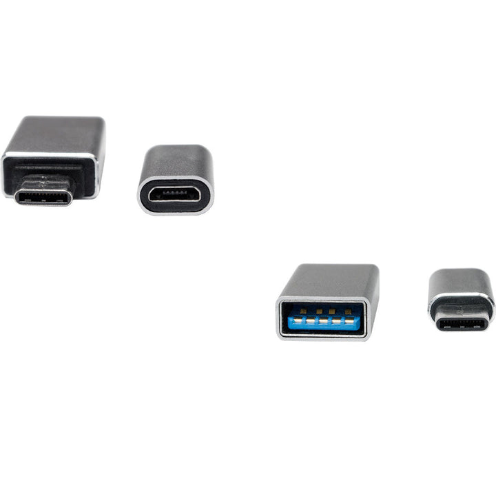USB-C > USB + USB-C > MicroUSB LogiLink
