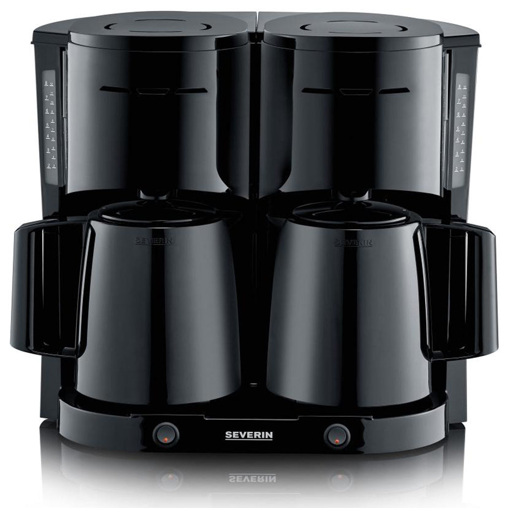 Dubbel Termosbryggare KA9315 1000W Svart Severin